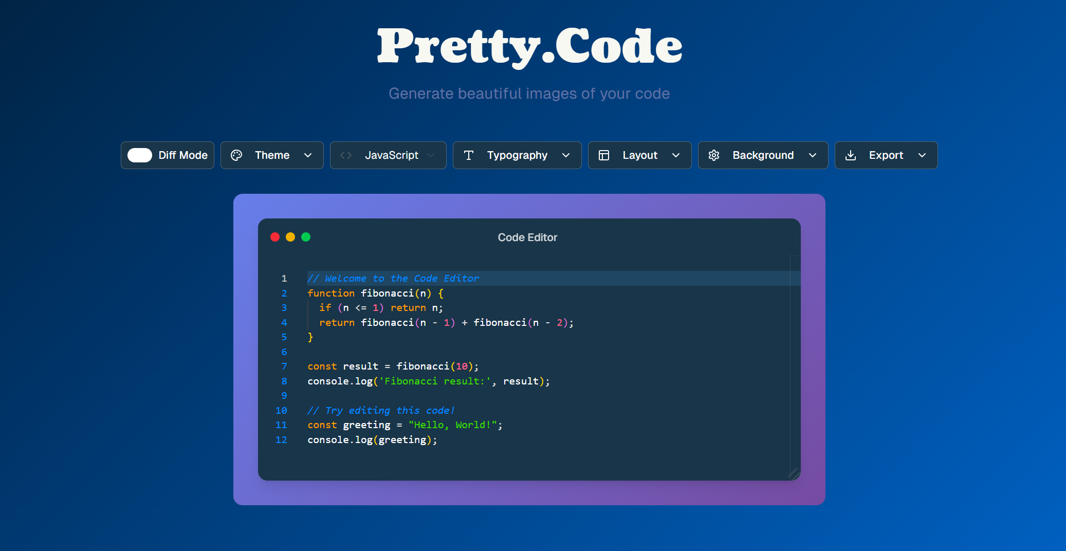 Pretty Code