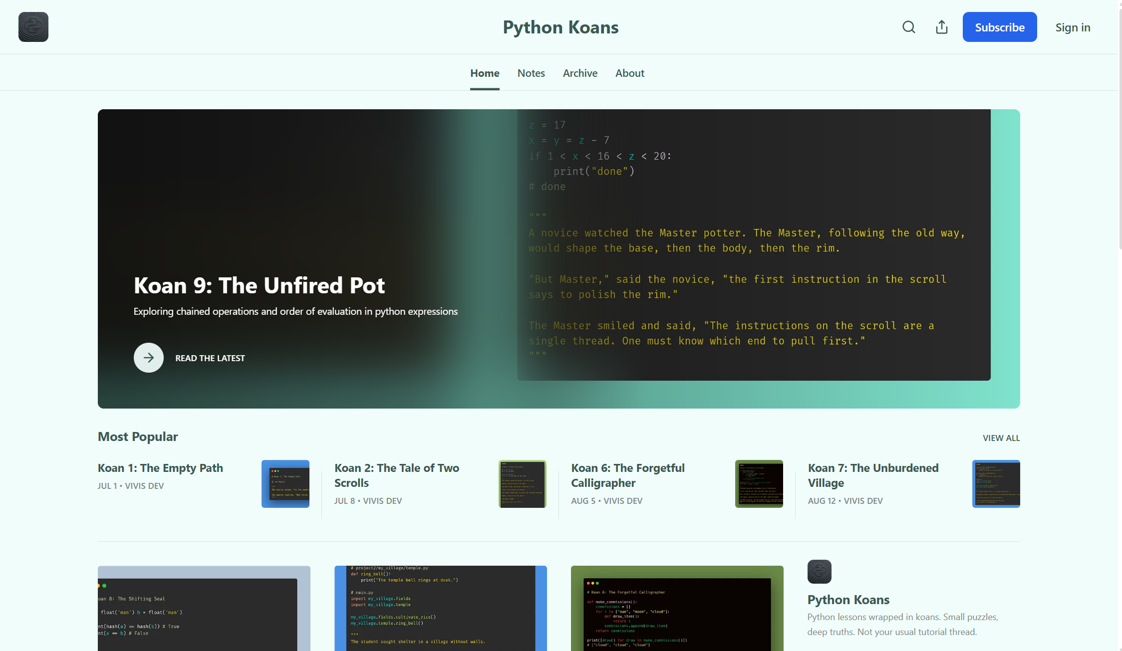 Python Koans